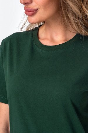 Базовая хлопковая футболка унисекс Happyfox
