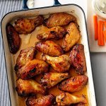 Крыло куриное, плечевая часть , запеченное