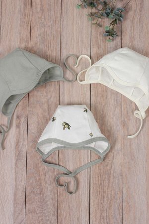 Комплект одежды для новорожденных, костюм боди и штаны 3 шт арт. НБ-3БЧШ
