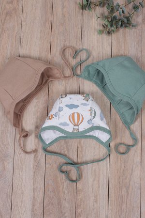 Комплект одежды для новорожденных, костюм боди и штаны 3 шт арт. НБ-3БЧШ