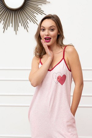 Комбинезон жен Mia Cara SS23WJ345A French Kiss бежево-розовый меланж