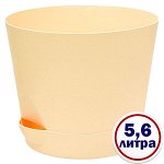 Кашпо для цветов 5,6 с поддоном