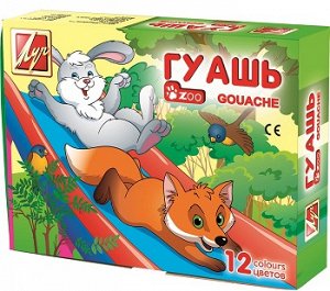 Гуашь 12цв Луч Мини 15мл 19С1252-08