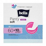 Белла Прокладки гигиенические ежедневные Bella Panty soft classic 60 шт+10 шт в уп