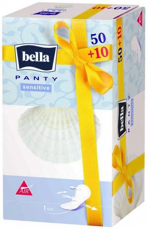 Белла Прокладки гигиенические ежедневные Bella Panty sensitive 50 шт+10 шт в уп