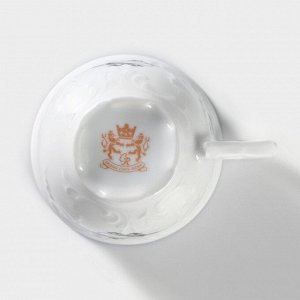 Чашка кофейная «Рококо Гуси», 170 мл, фарфор