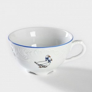 Чашка кофейная «Рококо.уси», 220 мл, фарфор