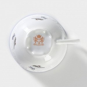 Чашка кофейная «Рококо. Гуси», 220 мл, фарфор