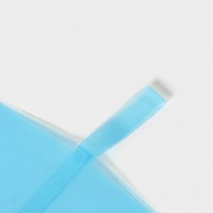 Кондитерский мешок Доляна «Синева», 40x21 см, цвет голубой