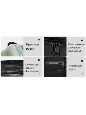 Чехол для сноуборда, лыж LDski Classic PLUS. с колесами. Черный