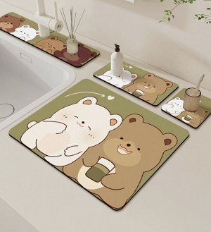 Коврик для сушки посуды, 30 х 40 см.