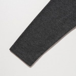 UNIQLO Heattech — тонкая термо-водолазка на флисе - 58 DARK GREEN