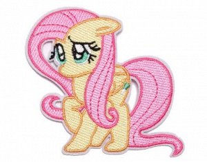 Нашивка-аппликация на клеевой основе "My Little Pony", 9,4*9,2 см