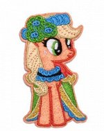 Нашивка-аппликация на клеевой основе &quot;My Little Pony&quot;, 7,2*6,8 см