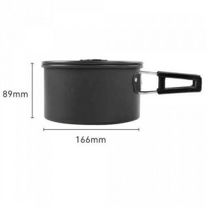 Туристический набор многофункциональной посуды для кемпинга COOKING SET OUTOF-DOORS DS-300
