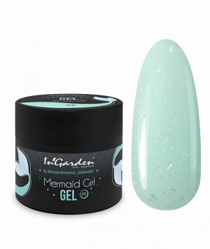 Скульптурный цветной гель для наращивания ногтей Color Builder Gel Mermaid girl Ingarden, 12 г, № 005