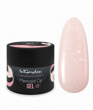 Скульптурный цветной гель для наращивания ногтей Color Builder Gel Mermaid girl Ingarden, 12 г, № 006