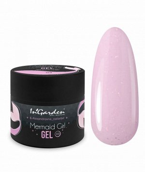 Скульптурный цветной гель для наращивания ногтей Color Builder Gel Mermaid girl Ingarden, 12 г, № 003