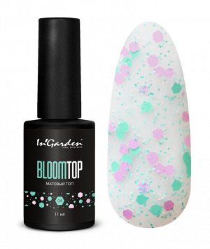 Матовый топ для гель лака BLOOMTOP №4, 11 мл Ingarden