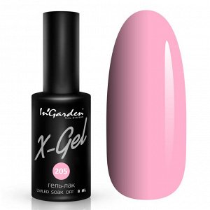Гель-лак X-Gel N°205 8 мл