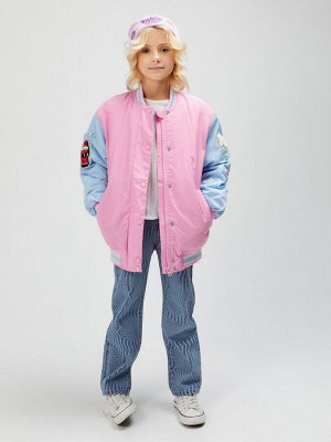 Куртка детская для девочек Luva светло-розовый