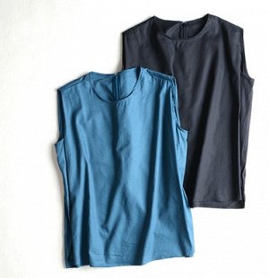 Блуза без рукавов цвет: ЗЕЛЕНЫЙ