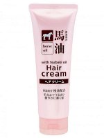 Крем для волос Kumano CosmeStation с маслом камелии 160г туба, 1/48