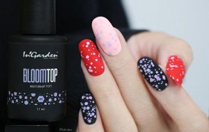 Матовый топ для гель лака и геля BLOOMTOP №1, 11 мл Ingarden