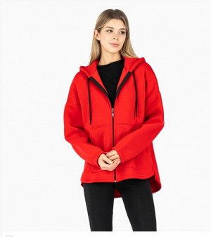 Толстовка Красный
Женская куртка-толстовка на молнии, с карманом "кенгуру" и капюшоном.
Материал:
French terry с/н - футер 3-х нитка с начесом. Один из самых плотных разновидностей футера. Тёплый, при