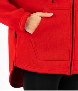 Толстовка Красный
Женская куртка-толстовка на молнии, с карманом "кенгуру" и капюшоном.
Материал:
French terry с/н - футер 3-х нитка с начесом. Один из самых плотных разновидностей футера. Тёплый, при