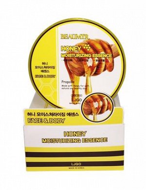 JUNO Beaumyr Увлажняющая эссенция для тела и лица с прополисом и медом для всех типов кожи 300мл