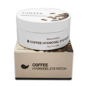 BeauuGreen Патчи гидрогелевые с Кофеином / Coffee Eye Patch (Medium Type) / 30pair, Ю. Корея, 90 г