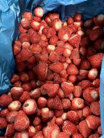 Клубника быстрозамороженная короб 10  кг Беларусь