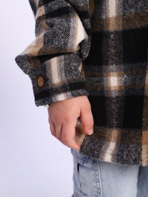 РБ012 Рубашка "Бавария" 3 (черный; коричневый)