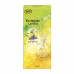 &quot;Premium Aroma&quot; Освежитель возд. д/дома (жидк. аром. с палоч.) &quot;Лемонграсс и вербена&quot; 65мл 1/14