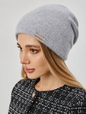 Шапка 50% ангоры на велюре PR 015