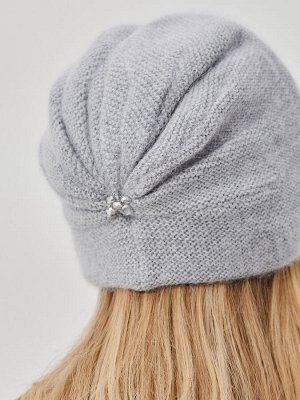 Шапка 50% ангоры на велюре PR 015
