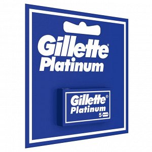 GILLETTE PLATINUM Лезвия для бритья 5шт