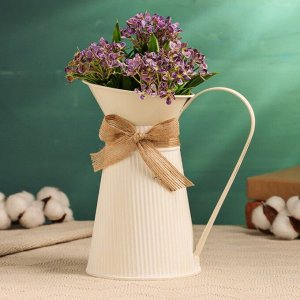 Кашпо «Кувшин Гленн», 12?12?20 см, белое