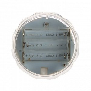 Светильник подводный с выключателем, 10LED, 3 Вт, IP68, RGB, от батареек 3хААА (не в компл.)