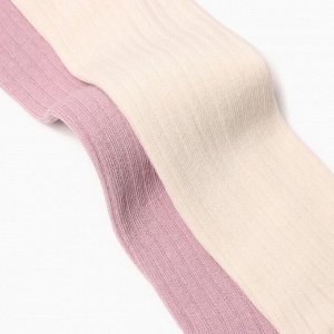 Колготки детские Крошка Я BASIC LINE, набор 2 пары.
