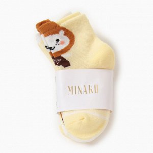 Набор детских носков 5 пар MINAKU "Lion", р-р 12-15 см