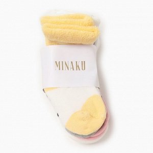 Набор детских носков 5 пар MINAKU "Джентельмен" р-р 11-14 см
