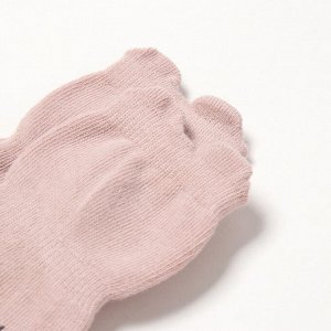 Носки детские MINAKU со стопперами, розовый, р-р 12-13 см
