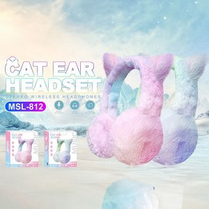 Мягкие беспроводные наушники Cat Ear Wireless Music MSL-812