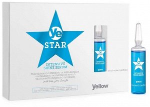 Сыворотка для блеска волос Professional Star Intensive Shine Serum 6 шт x13 мл YELLOW