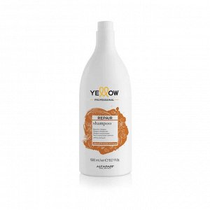 Шампунь реконструирующий для поврежденных волос Professional Repail Shampoo 1500 мл YELLOW