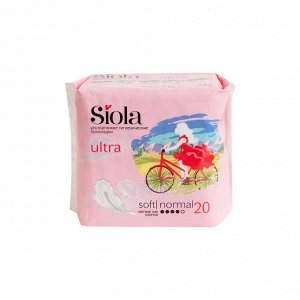 Прокладки женские гигиенические Сиола Siola Ultra Normal Soft 10 шт в уп