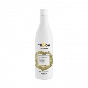 Шампунь для сияния и блеска волос Professional Star Shampoo 500 мл YELLOW