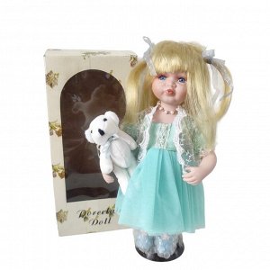 Интерьерная коллекционная фарфоровая кукла
